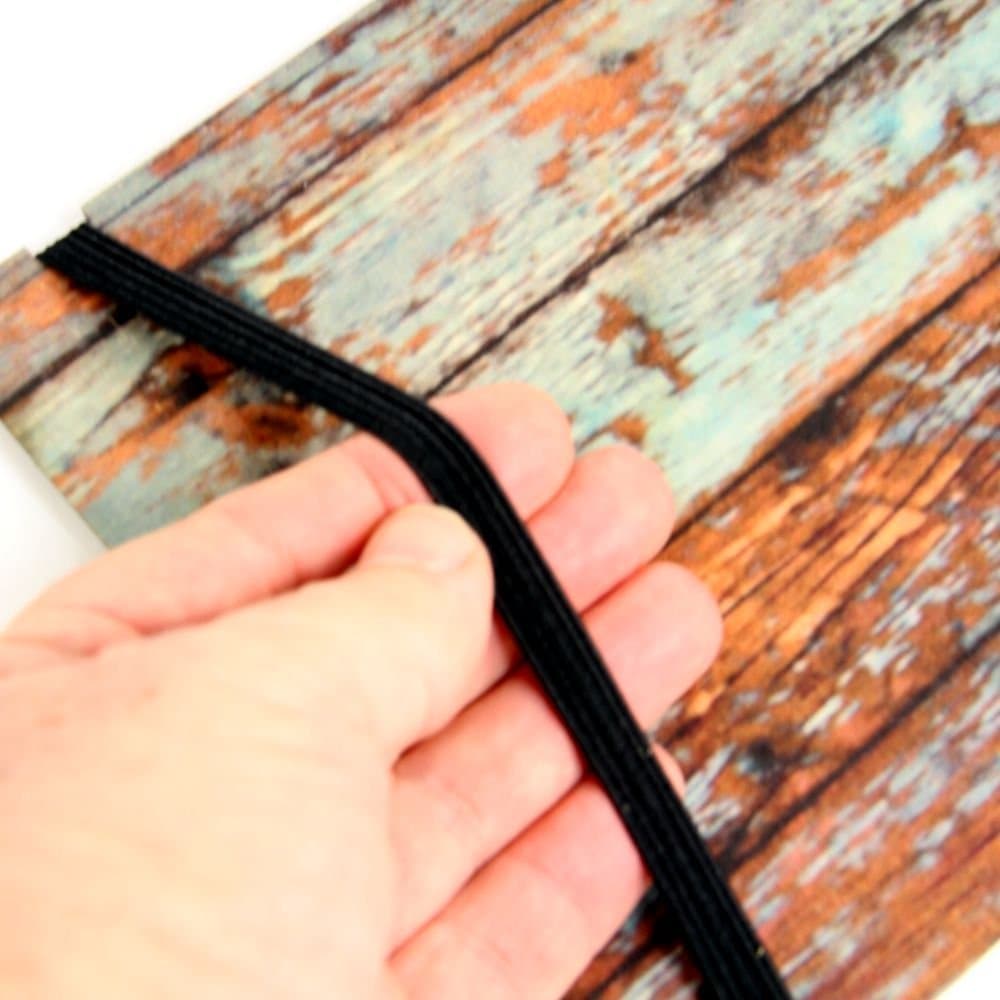 Wooden Rustic Menu Board - Elastic Fixings - bhma