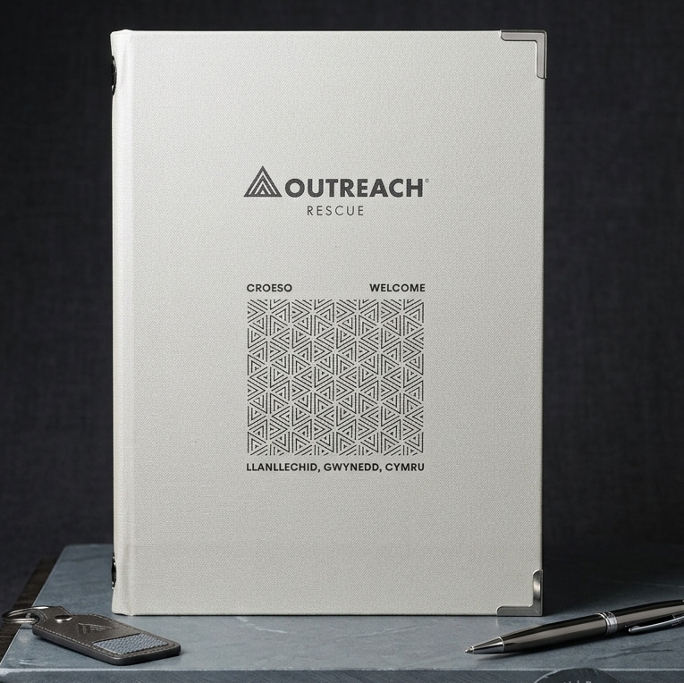 Buckram Menu Cover