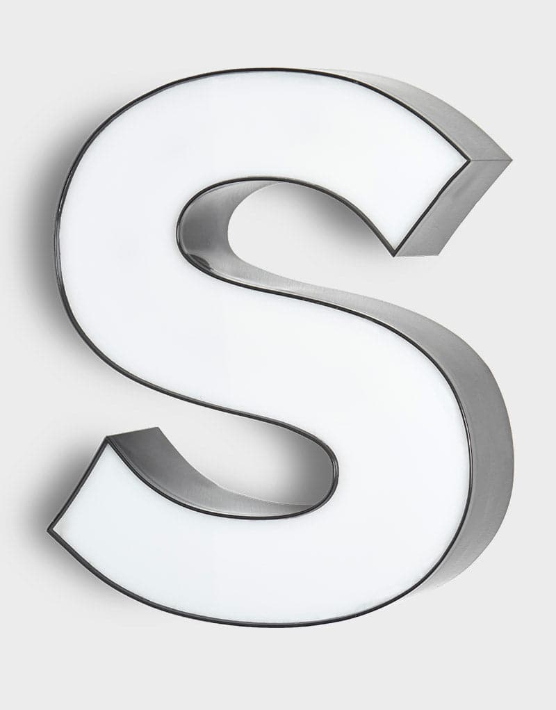 Inset Face Illuminated Letters – bhma