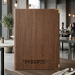 Wood Grain Acero Menu Cover