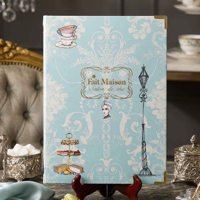 Full Colour Printed Menu Covers