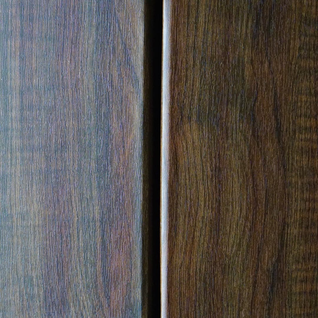 Dark Oak Wood Effect A4 Landscape Menu Cover - off the shelf
