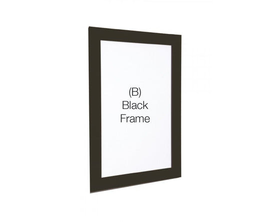25mm Snap Frames - Black - bhma