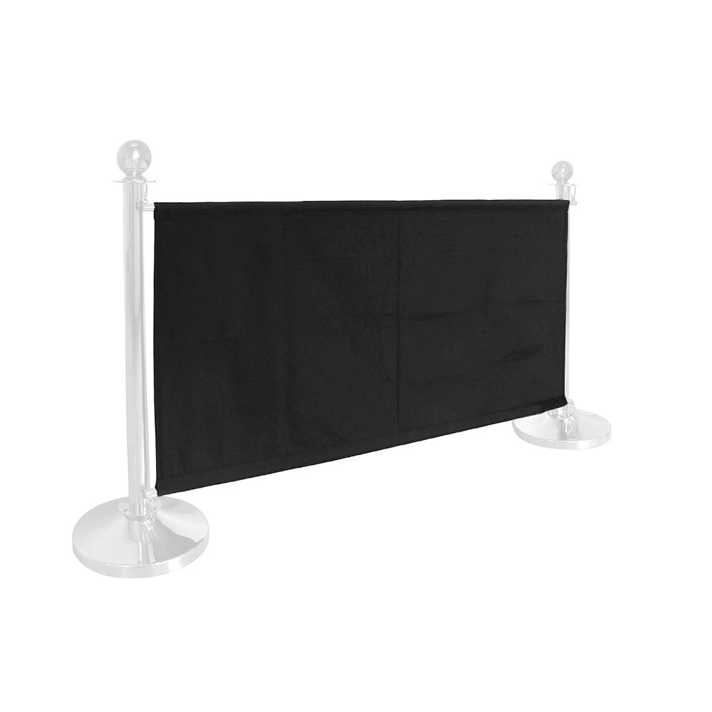 Black Canvas Cafe Banner to fit 1.5m Kit - bhma