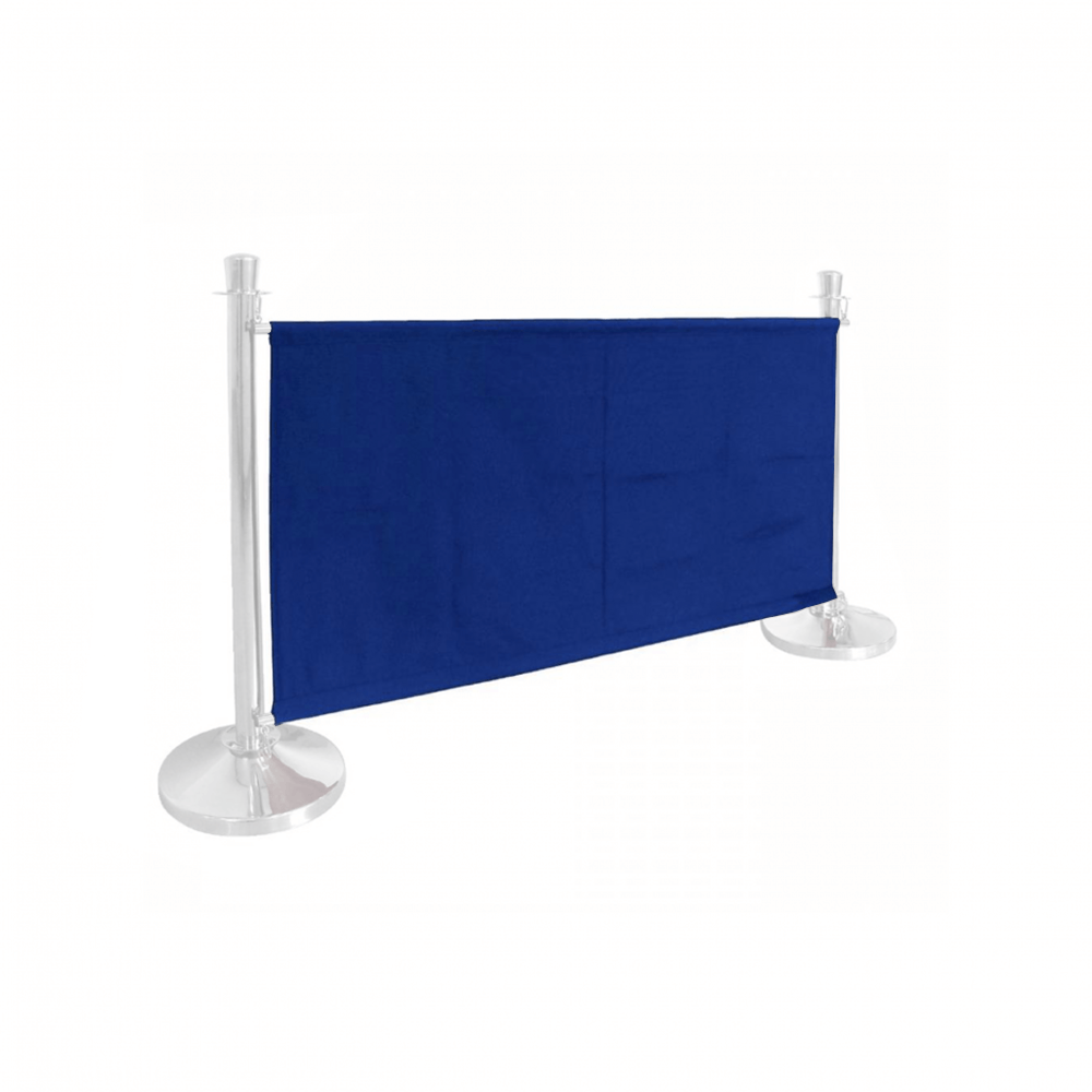 Blue Canvas Cafe Banner to fit 1.5m Kit - bhma