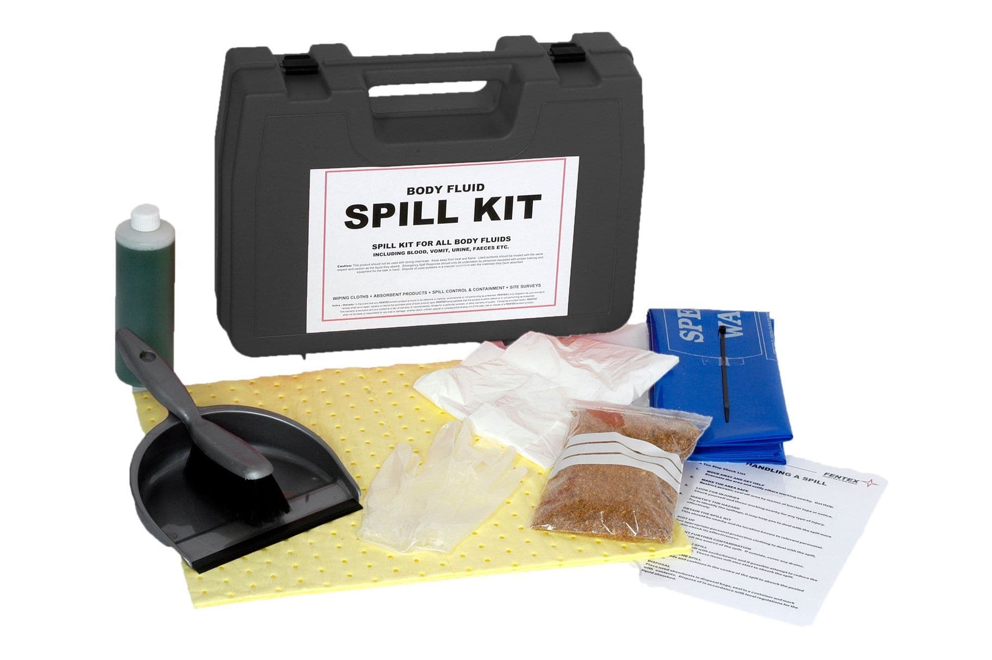 Body Fluid Spill Kit in Carry Case - bhma