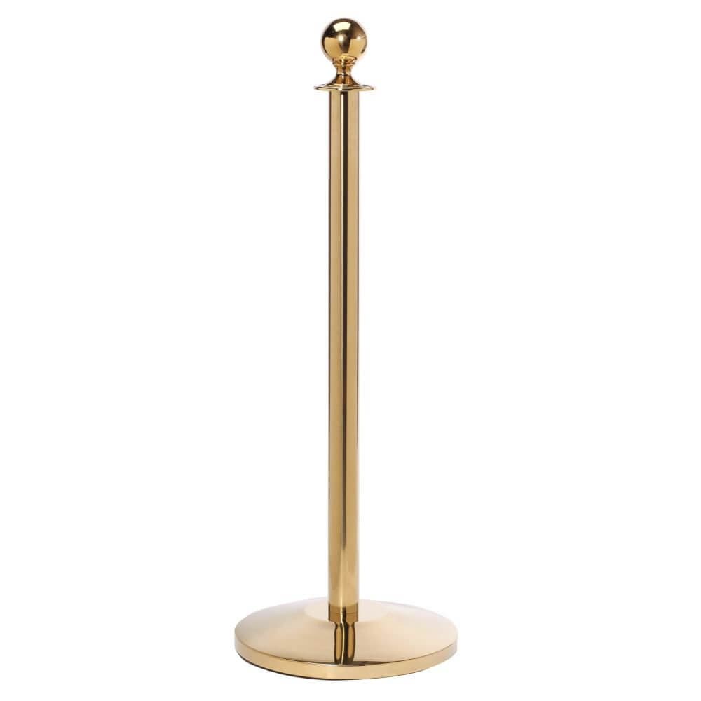 Brass Rope Stands with Ball Top - bhma