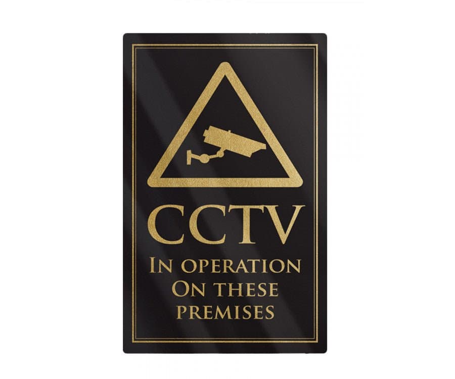 CCTV In Operation Sign - bhma