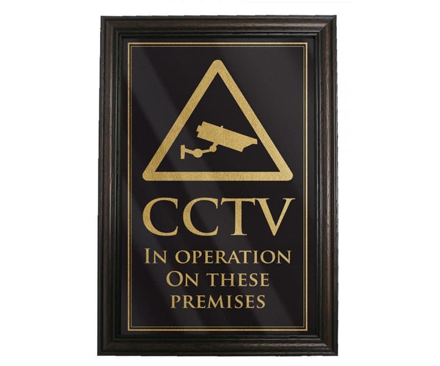 Operation Control Sign CCTV In Operation Sign – bhma