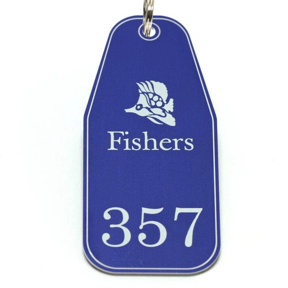 Key Tag - Engraved Metal - Bullet Shape - Key Fobs – bhma