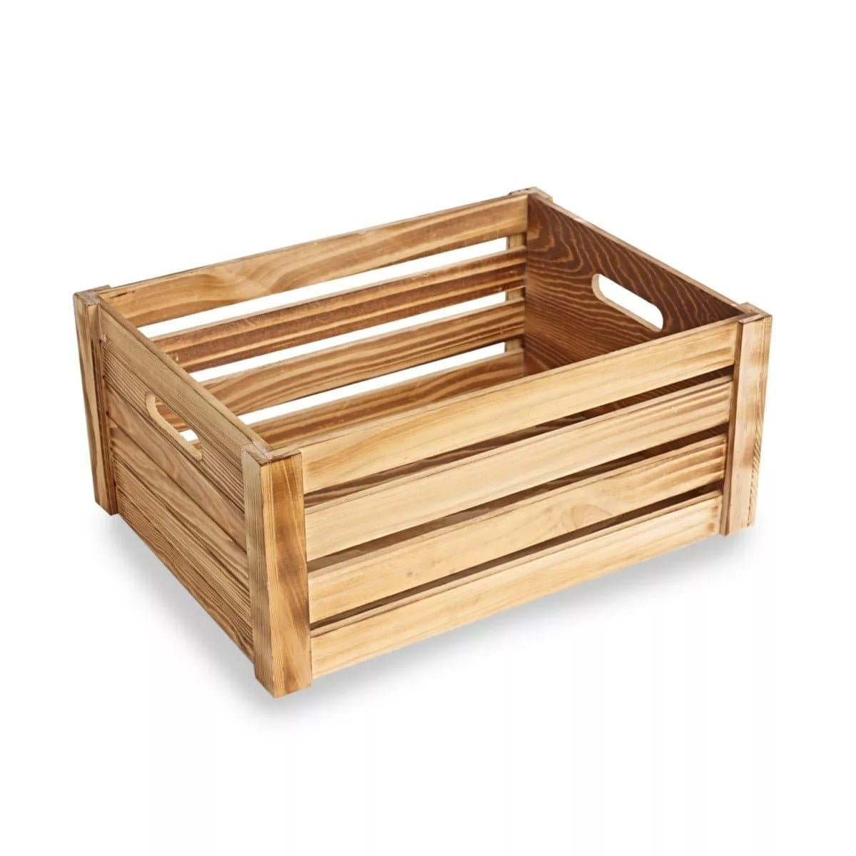 Large Rustic Wooden Crate - bhma