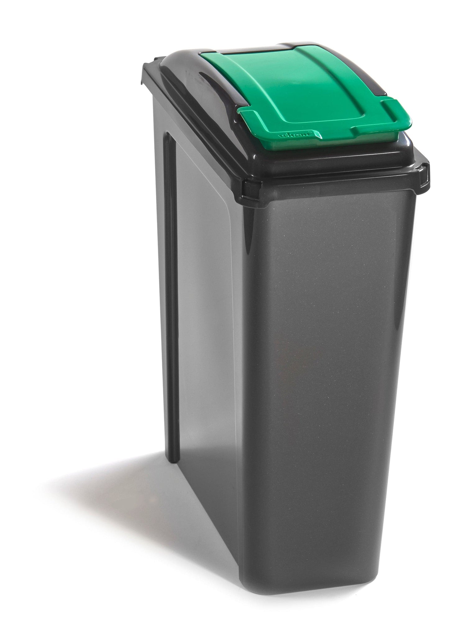 Lift Top Recycling Bin with Coloured Lids (25L) - bhma