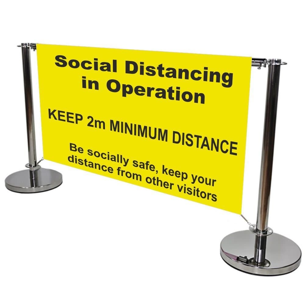 Premium Social Distancing Cafe Barrier - bhma