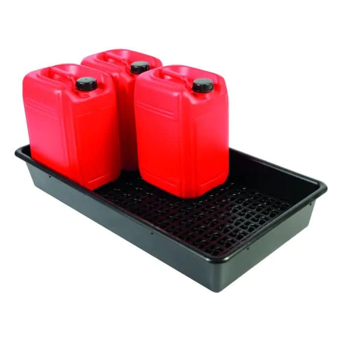 Spill Tray with Removable Grids - 60 Litre Capacity - bhma