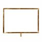Standard Frames for Rope Stanchions - Brass - bhma