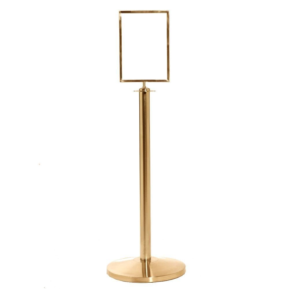 Standard Frames for Rope Stanchions - Brass - bhma