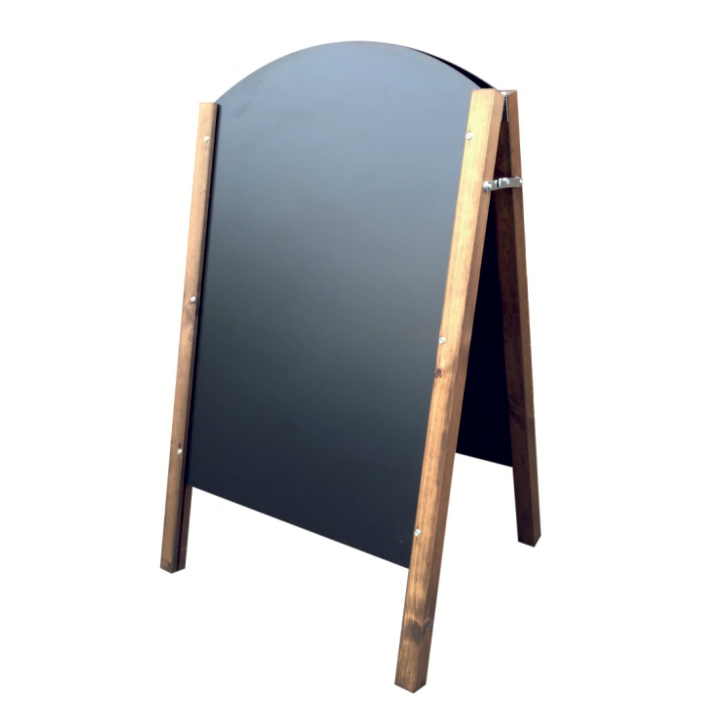 Wooden Arched A-board with Fixed Chalkboard - bhma