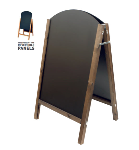Wooden Eco A-boards Reversible Panels - bhma