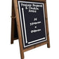 Wooden Premium Chalkboard A-boards - bhma