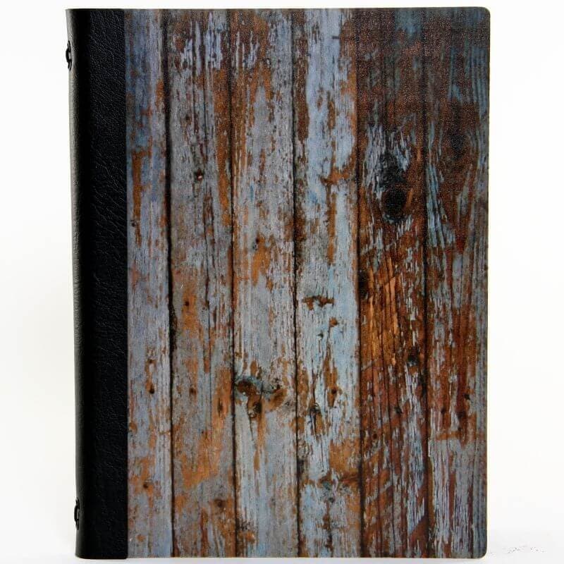 Wooden Rustic Menu Cover - bhma