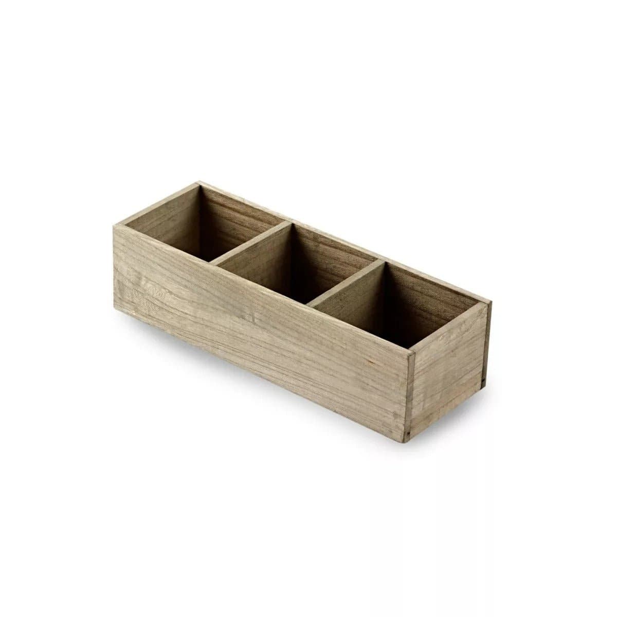 Wooden Storage Box with Dividers - bhma